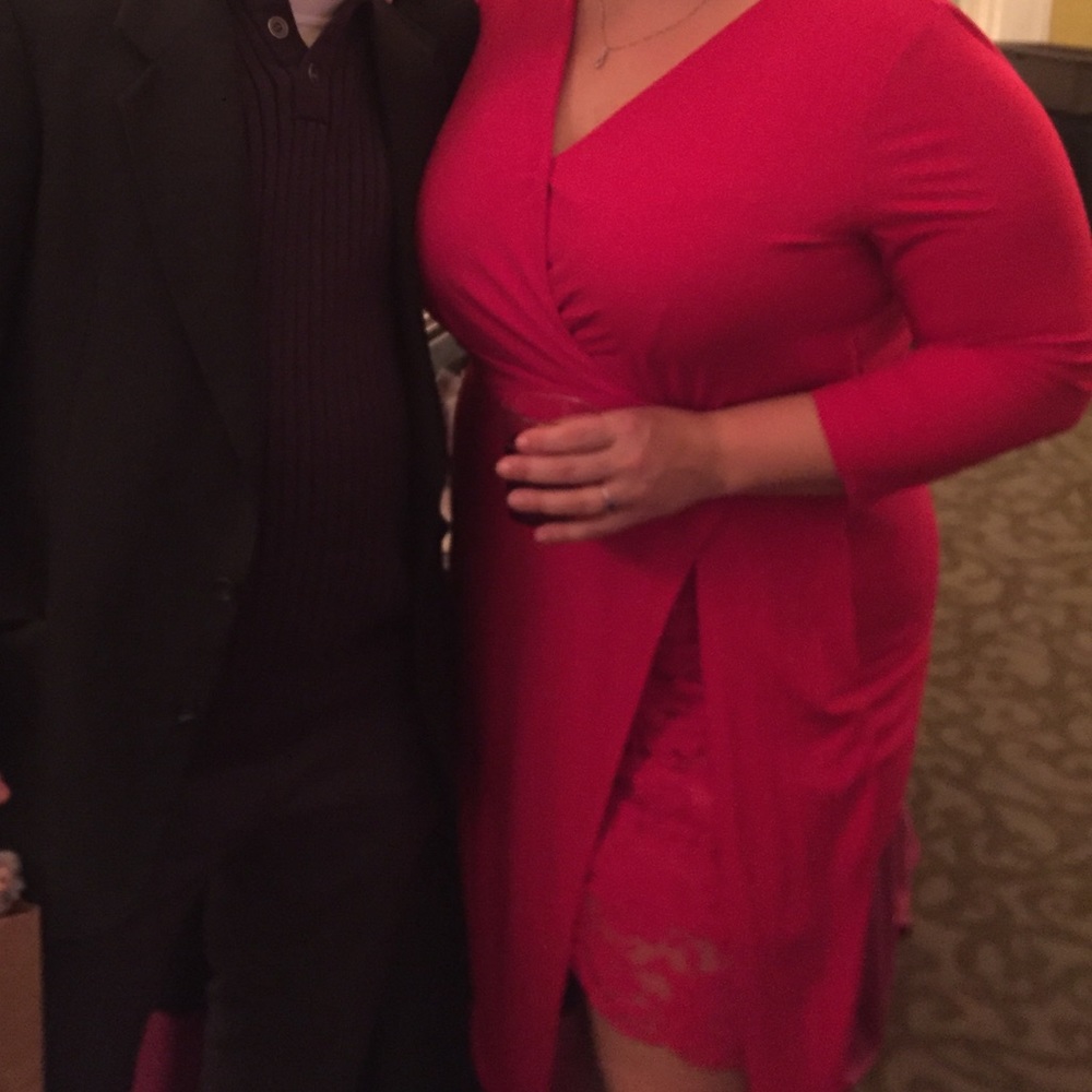 Beautiful red dress - NY&Co size 18